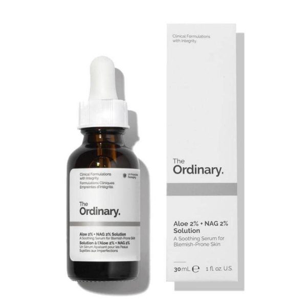 سرم یکدست‌کننده پوست The Ordinary Aloe 2% + NAG 2% Solution